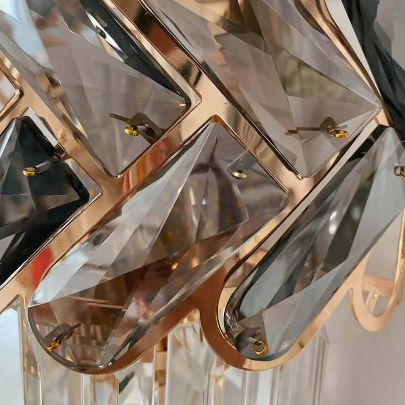 Royal Orchid Crystal Wall Lamp - Image 13