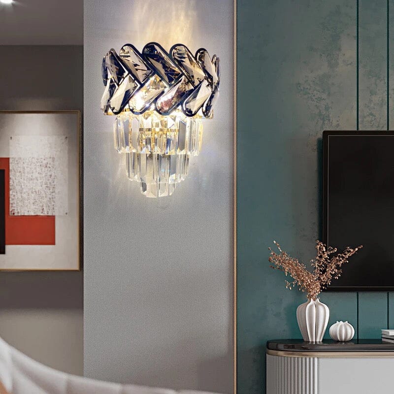 Royal Orchid Crystal Wall Lamp - Image 14