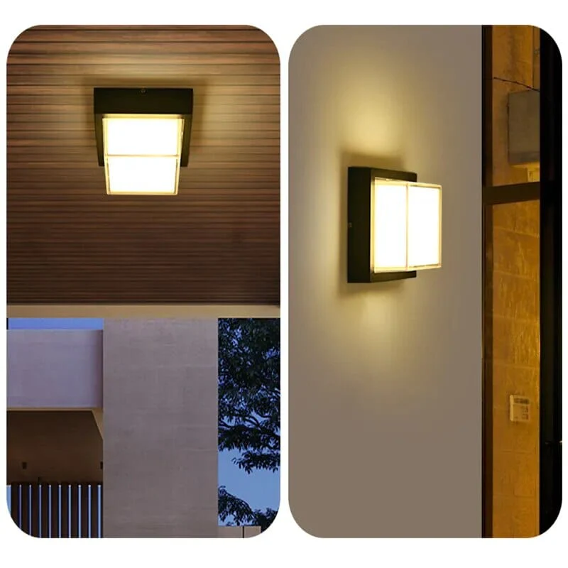 Geometric retro ceiling lights for corridor - Image 4