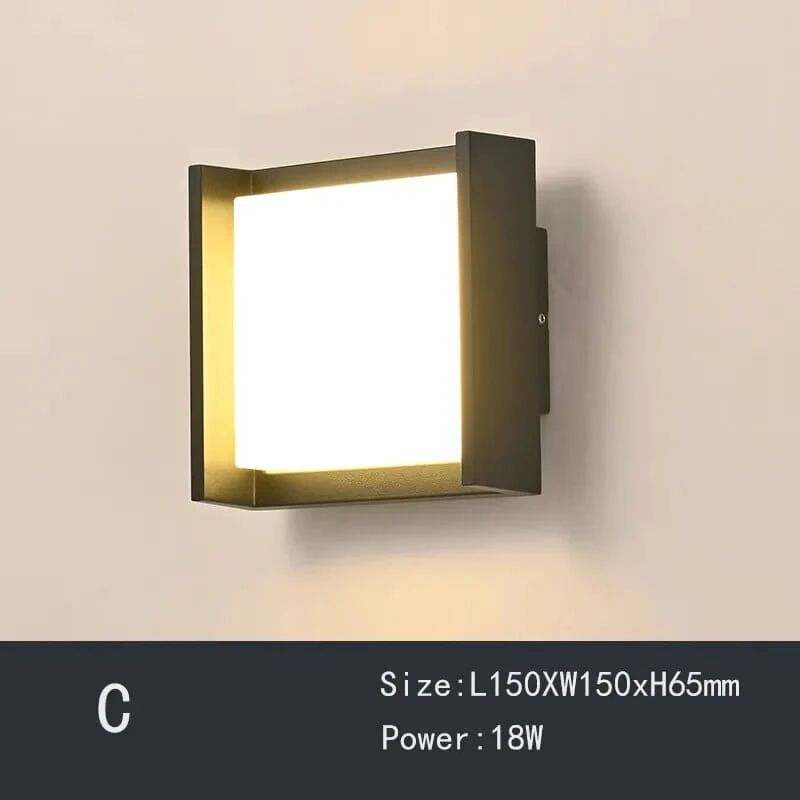 Geometric retro ceiling lights for corridor - Image 9
