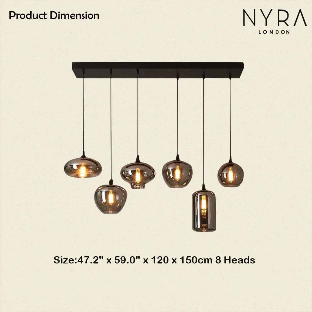 Freya Glass Chandelier - Image 8
