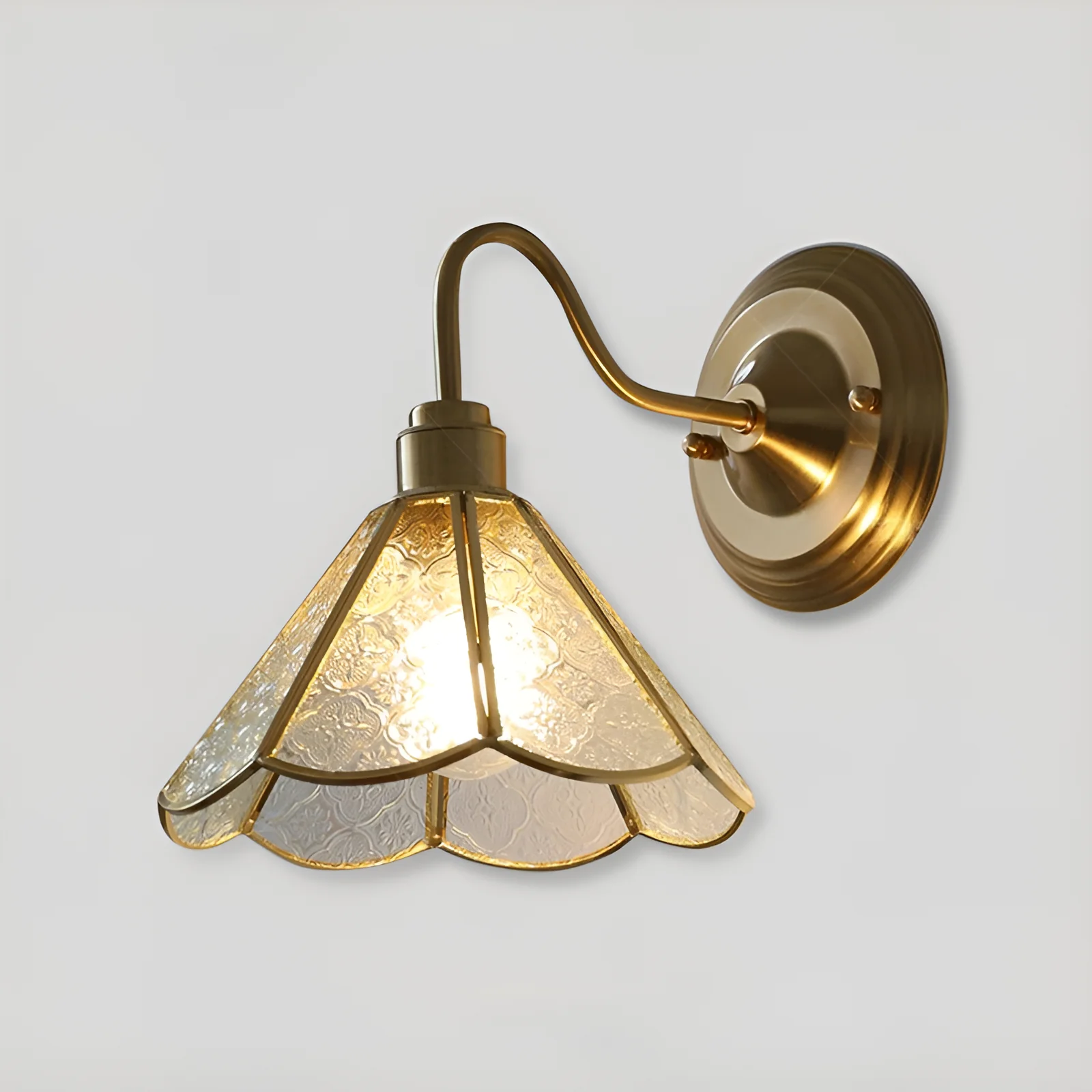 Nordic Brass Wall Sconce - Image 10
