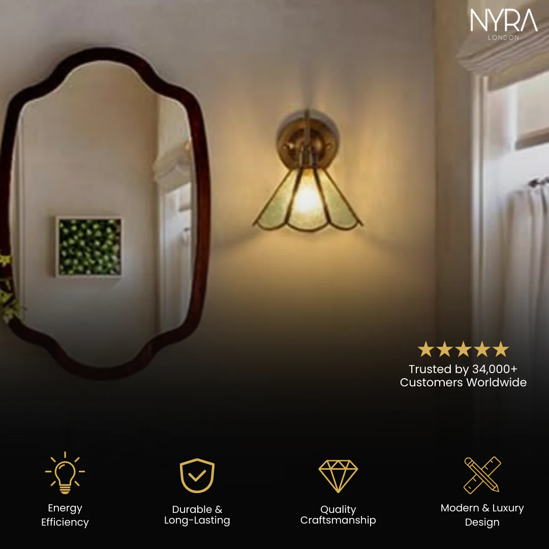 Nordic Brass Wall Sconce - Image 3
