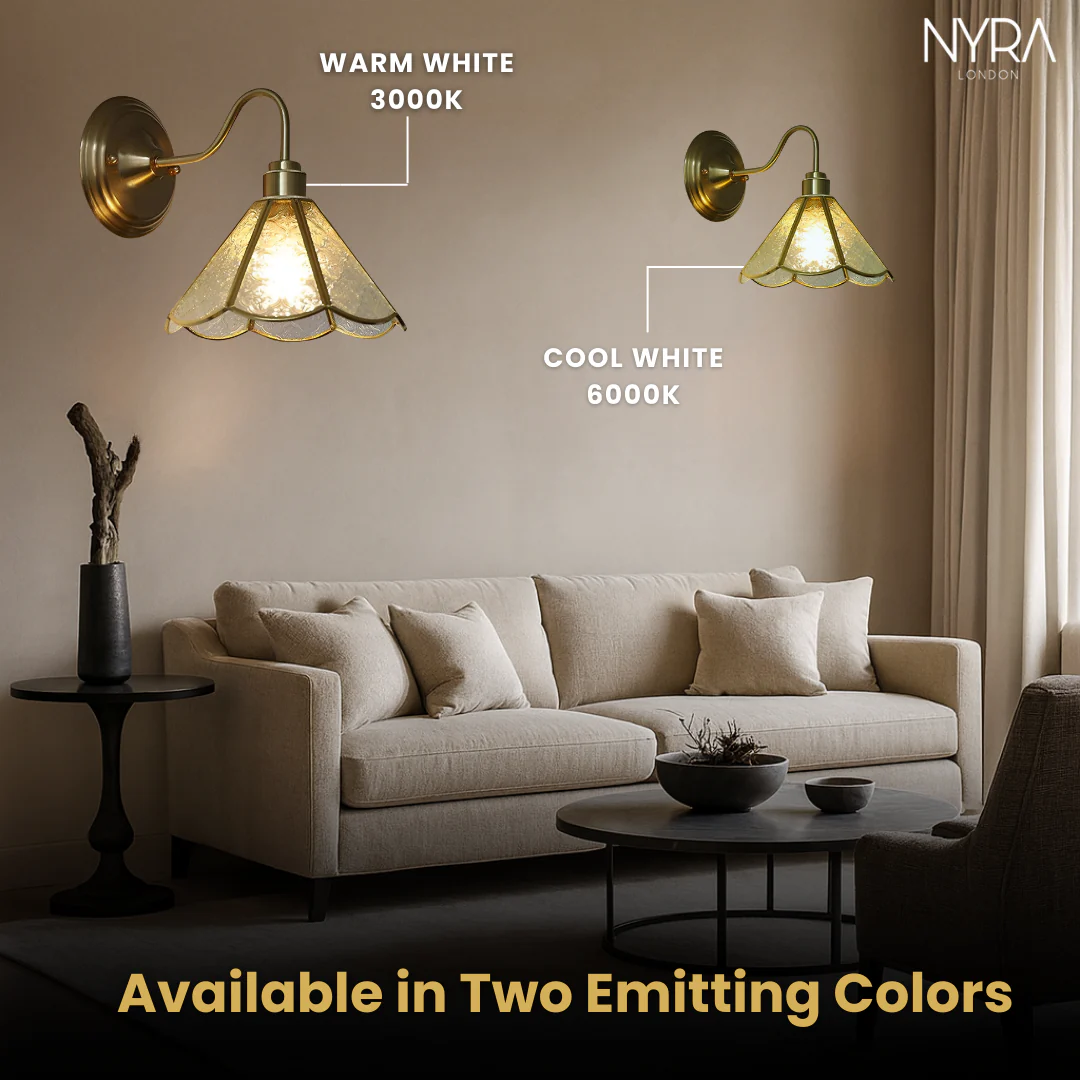 Nordic Brass Wall Sconce - Image 7