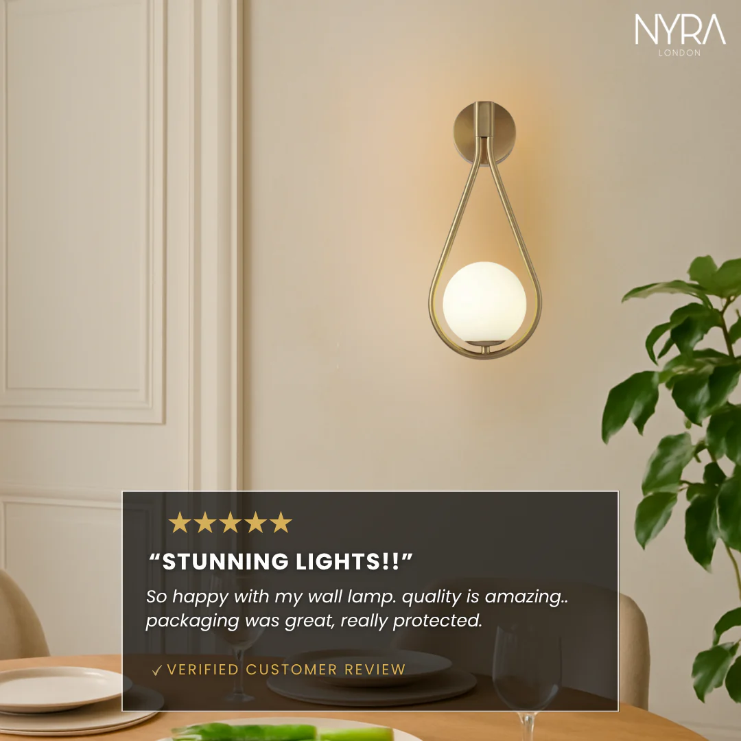 Golden Droplet Lamp - Image 5