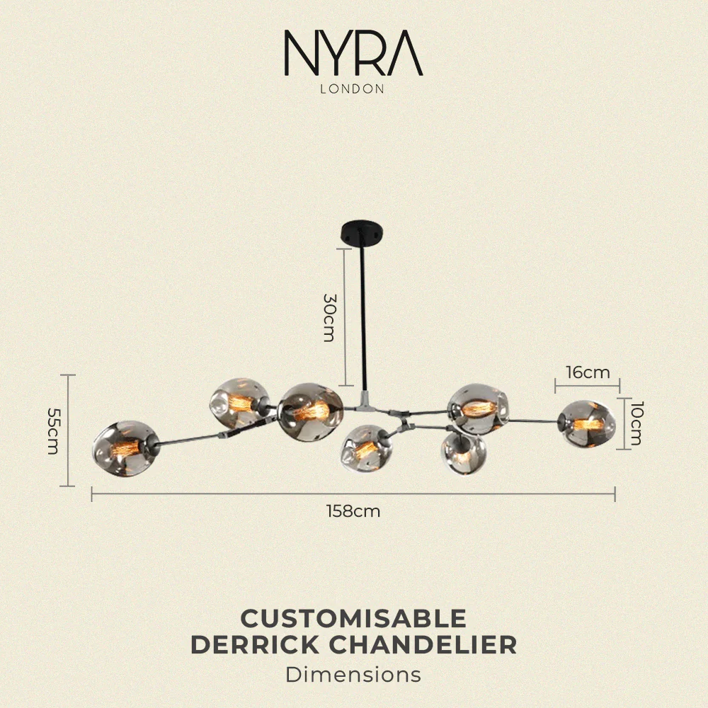 Customisable Derrick Chandelier - Image 7