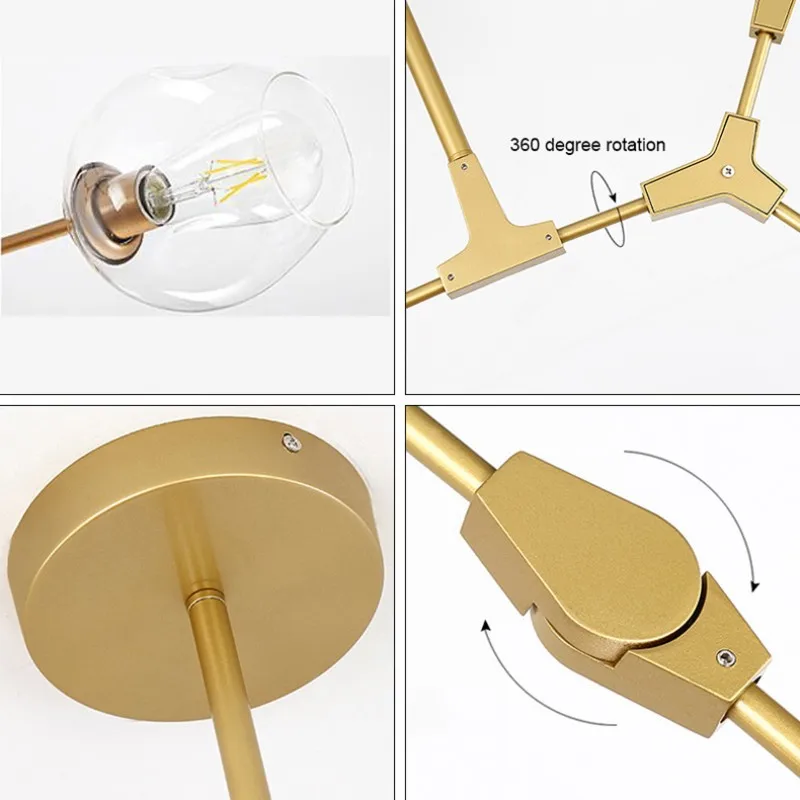 Customisable Derrick Chandelier - Image 8