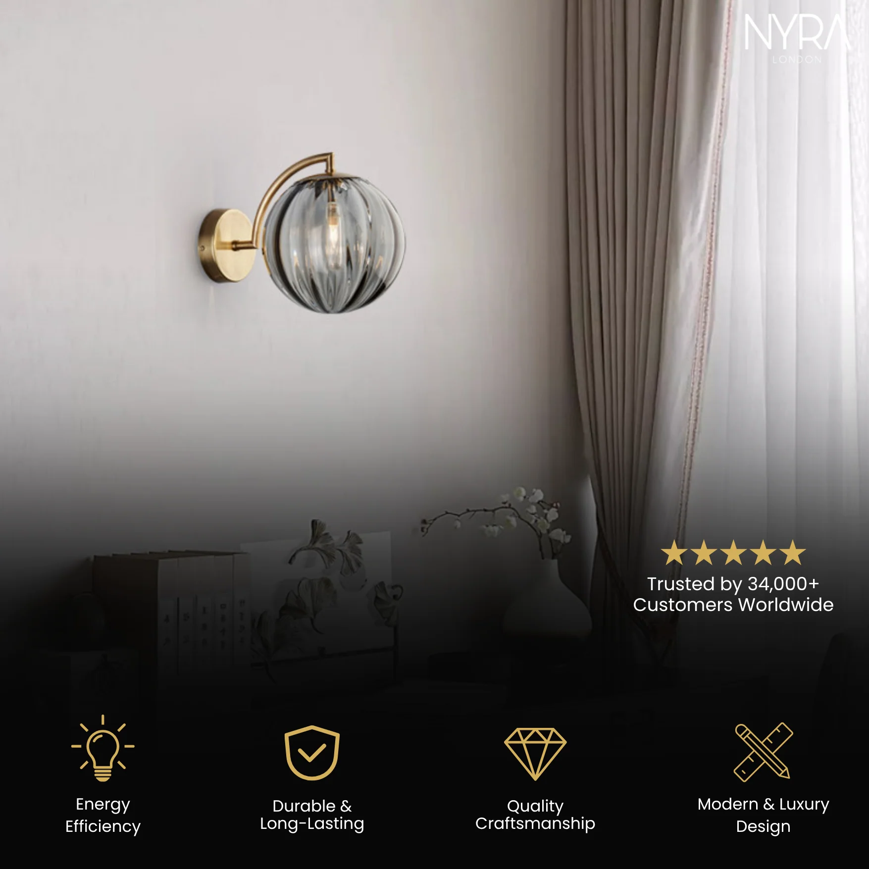 Tulise Wall Lamp - Image 3