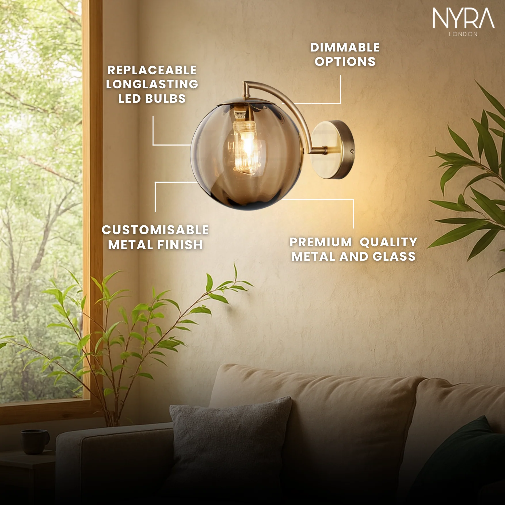 Tulise Wall Lamp - Image 6