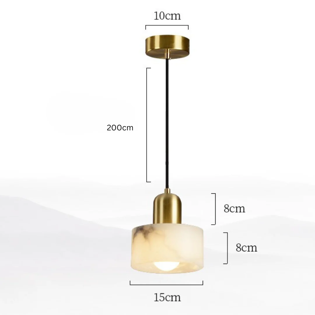 Nuvira Cloud Stone Pendant - Image 4