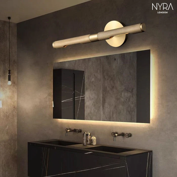 Nyra Brass Wall Lamp