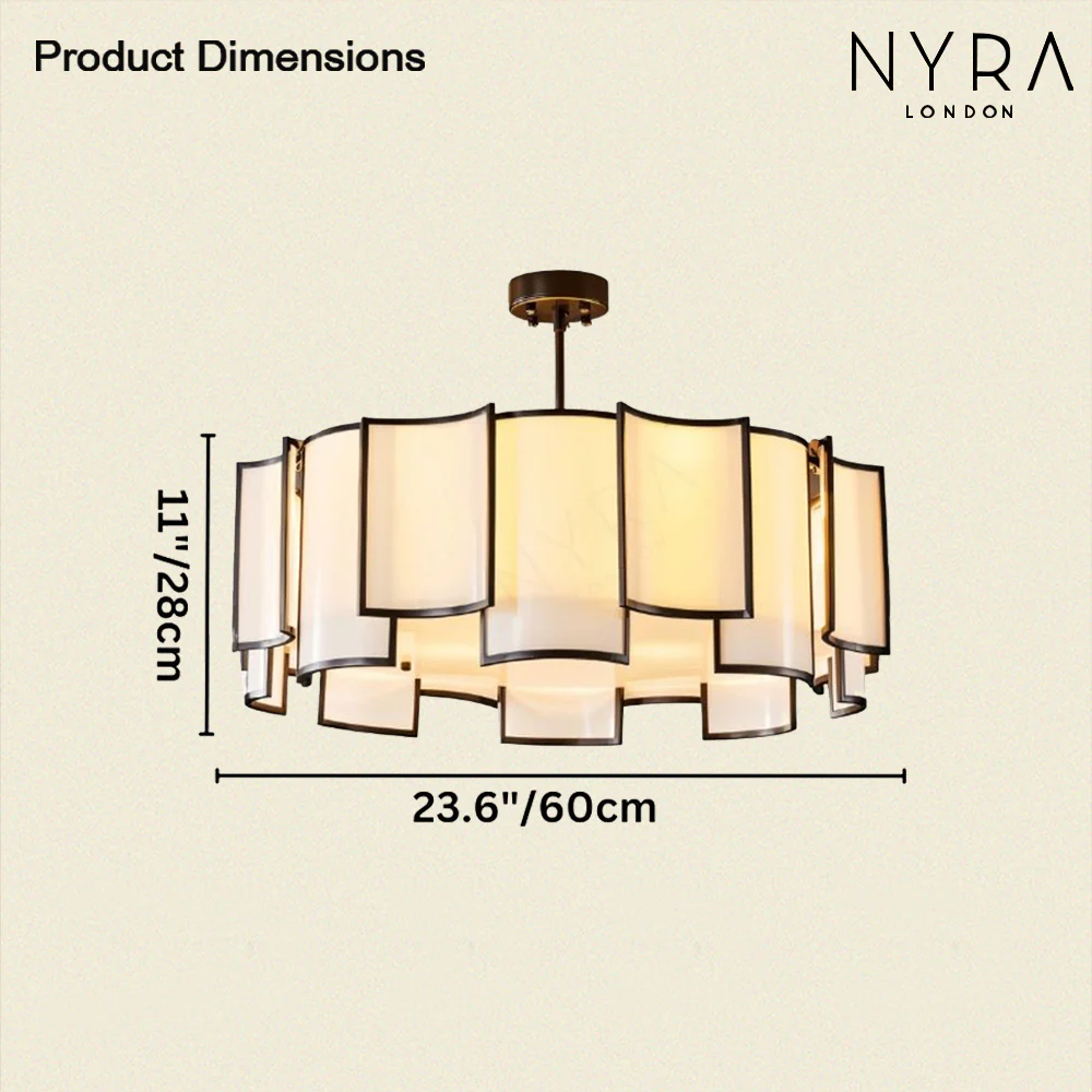 Nyra Glass Chandelier - Image 22