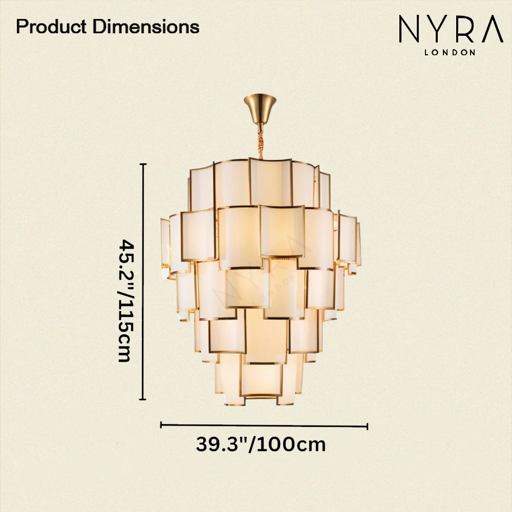Nyra Glass Chandelier - Image 25