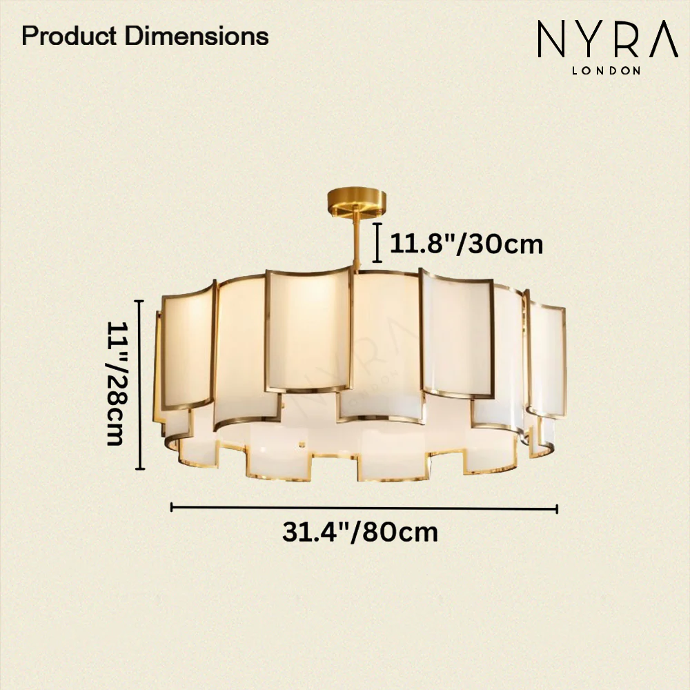 Nyra Glass Chandelier - Image 27