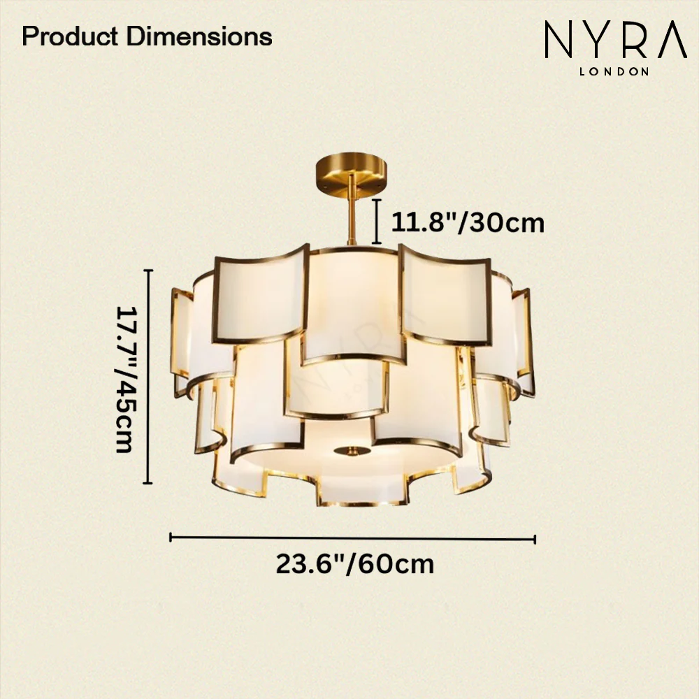 Nyra Glass Chandelier - Image 28