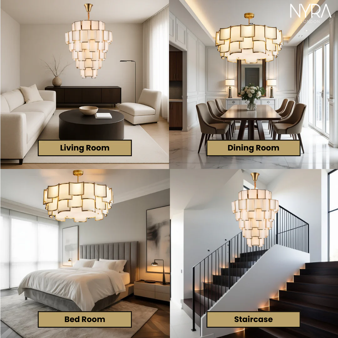 Nyra Glass Chandelier - Image 4