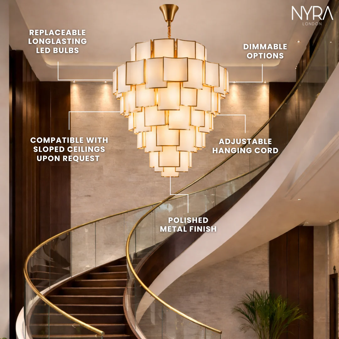 Nyra Glass Chandelier - Image 6