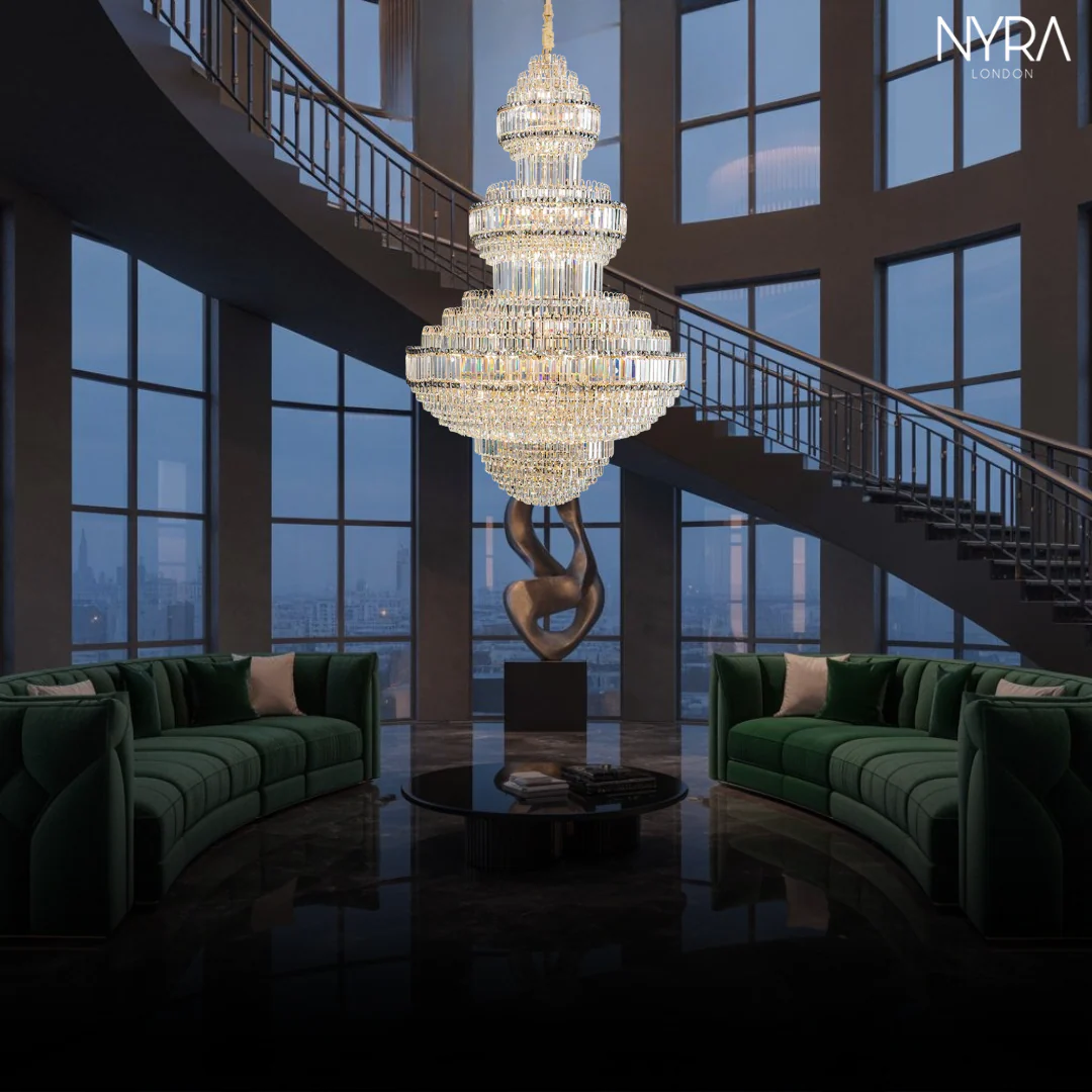 Nyra Royal Crystal Chandelier - Image 4