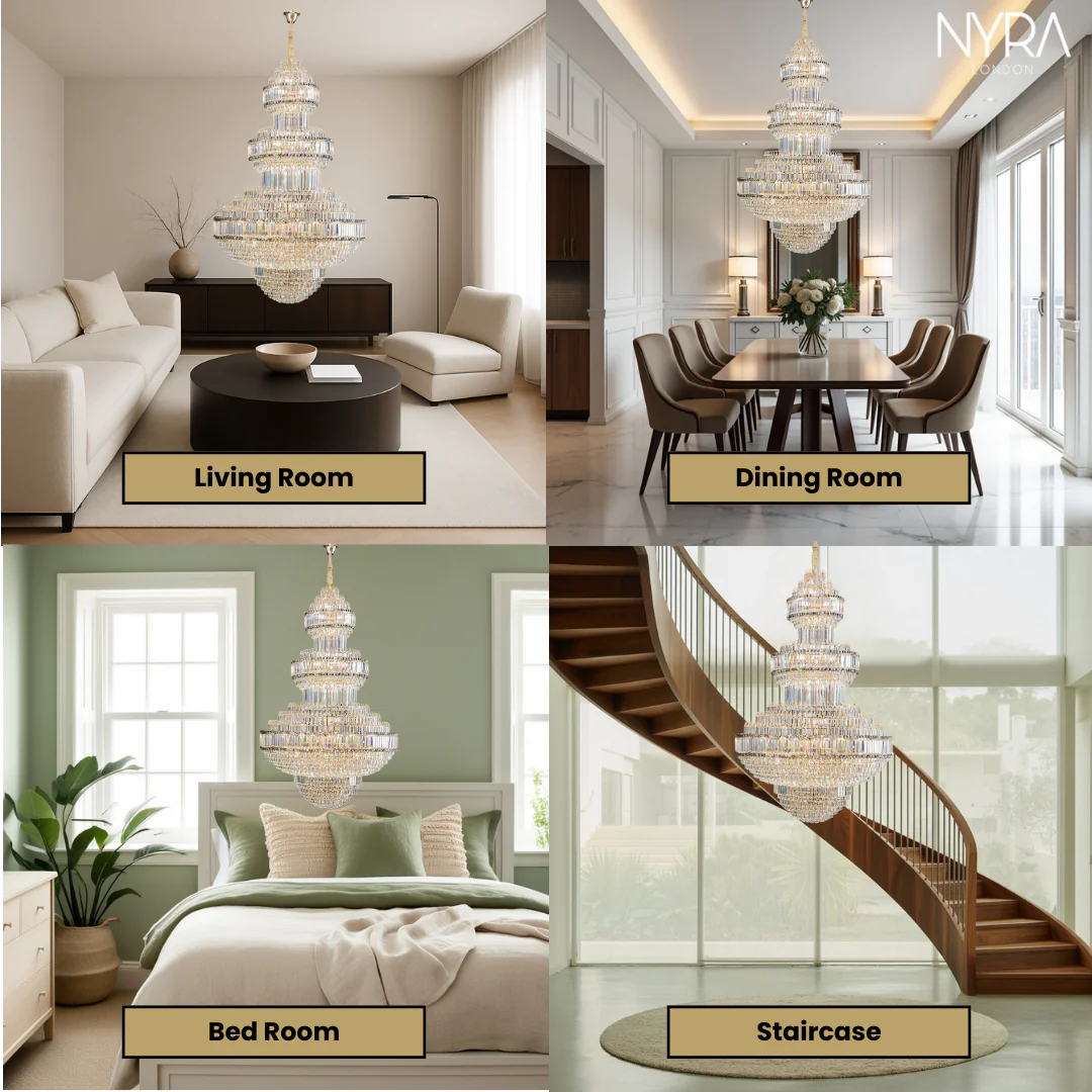 Nyra Royal Crystal Chandelier - Image 6