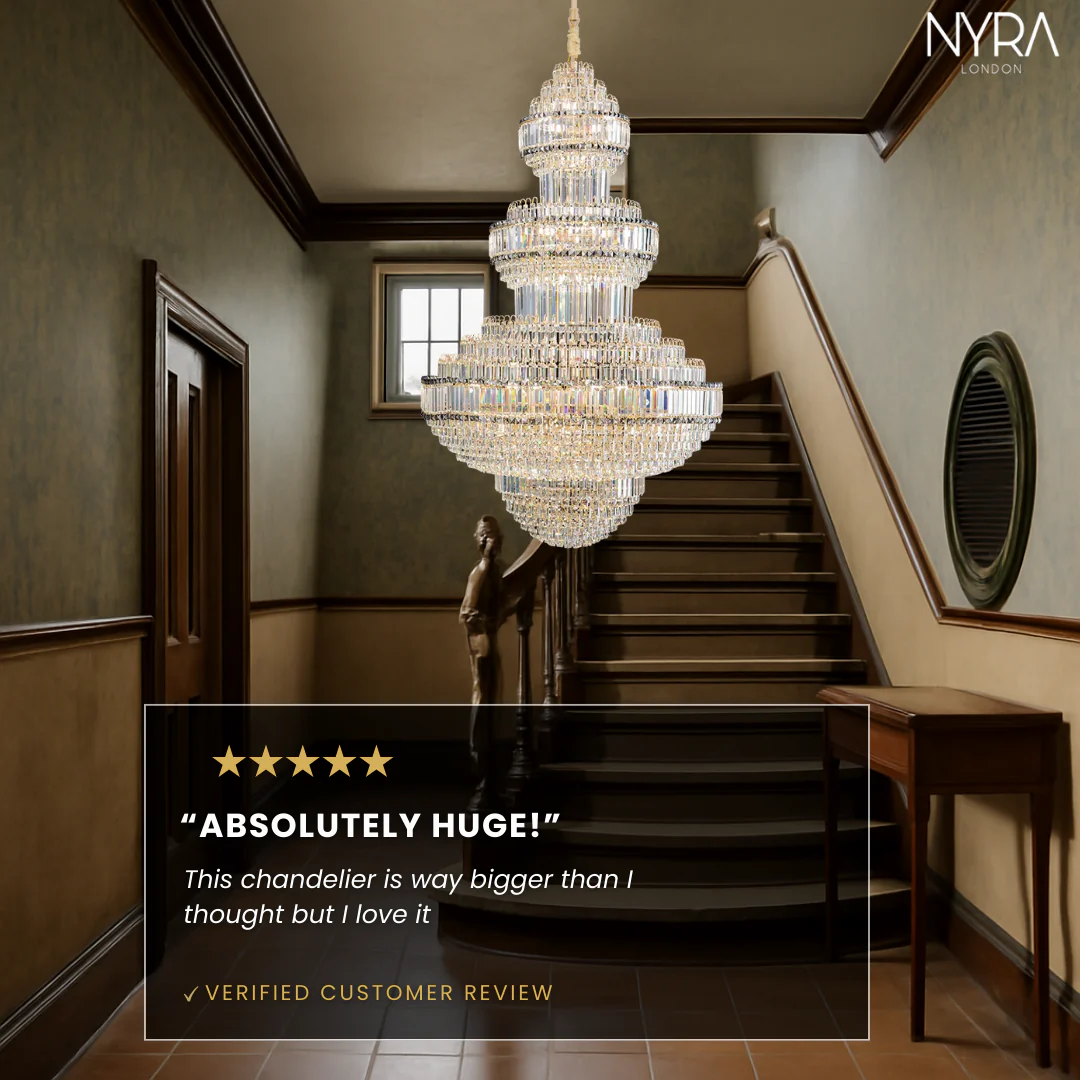Nyra Royal Crystal Chandelier - Image 7