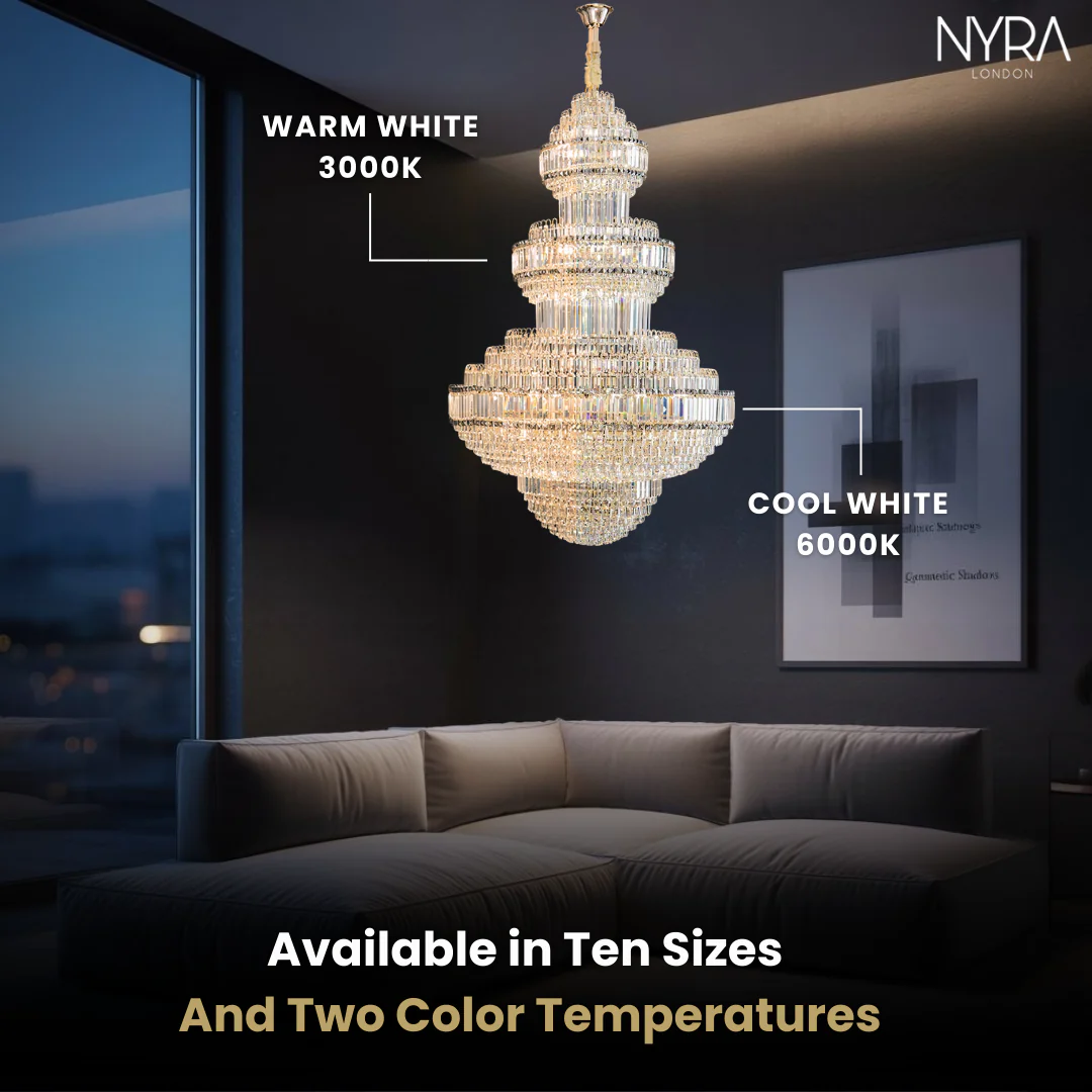 Nyra Royal Crystal Chandelier - Image 9