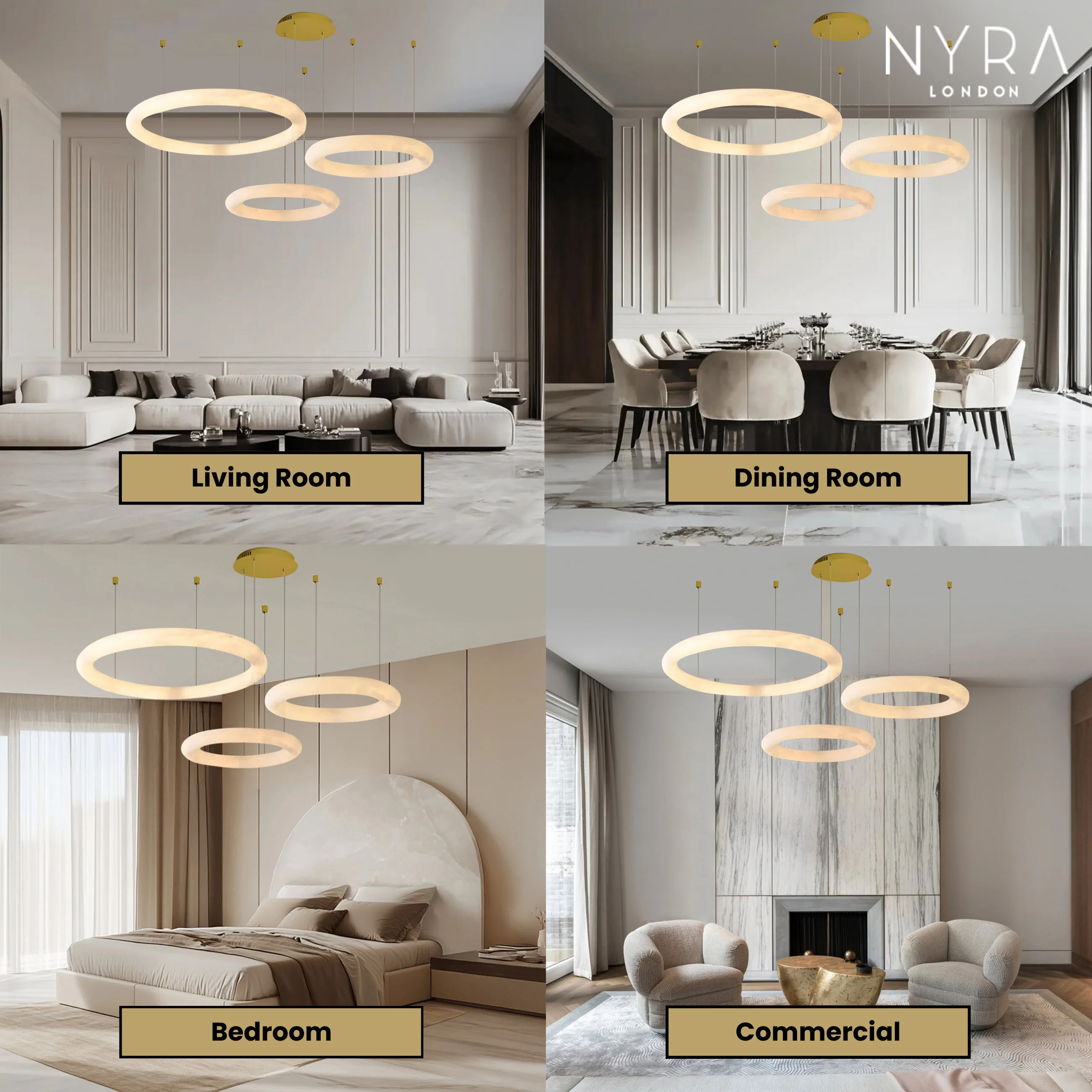 NYRA Marble Stone Ring - Image 3