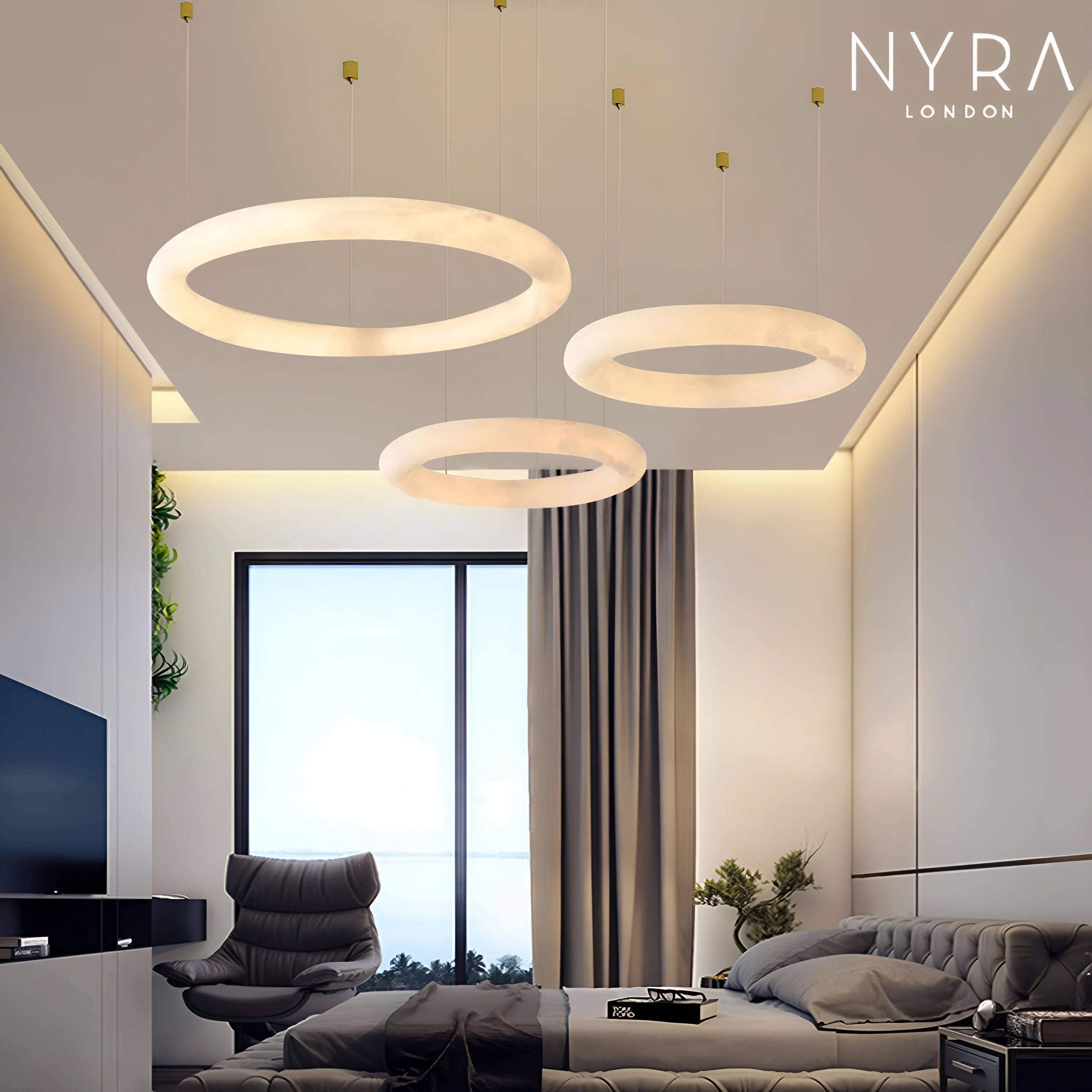 NYRA Marble Stone Ring - Image 9