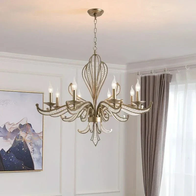 Opulent Bloom Crystal Chandelier - Image 12