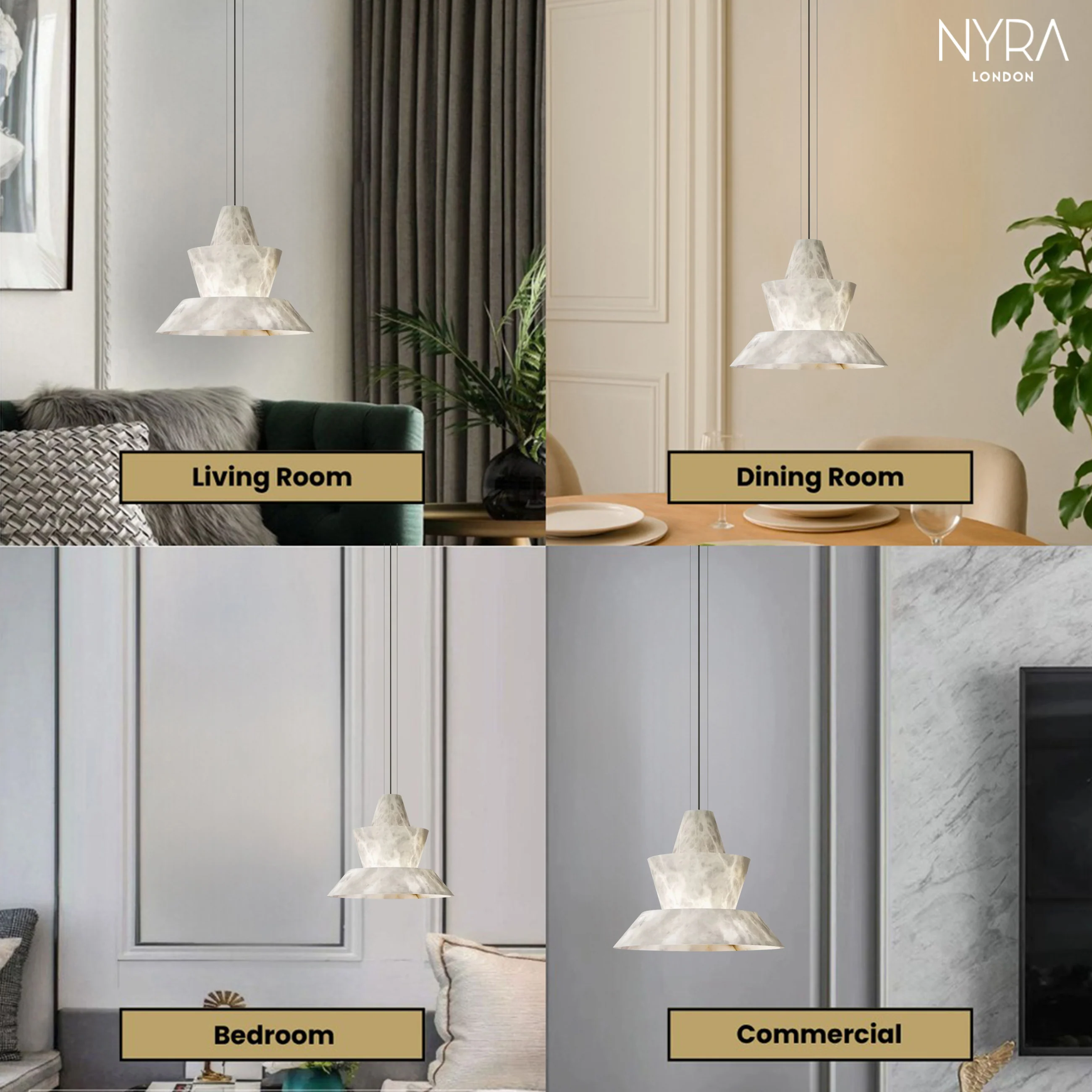 Orbix Alabaster Pendant Light - Image 4