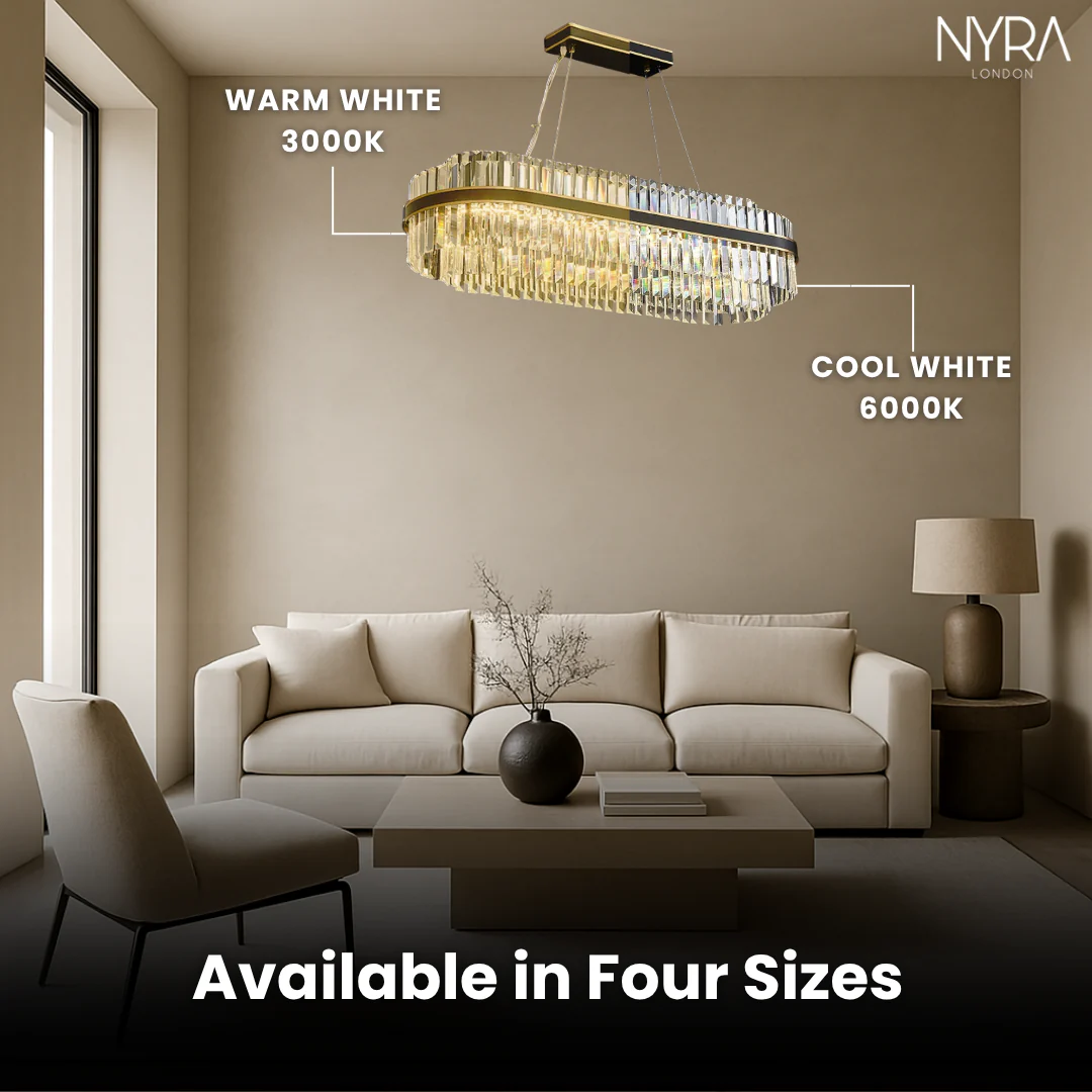 Oryx Rectangle Crystal Chandeliers - Image 7
