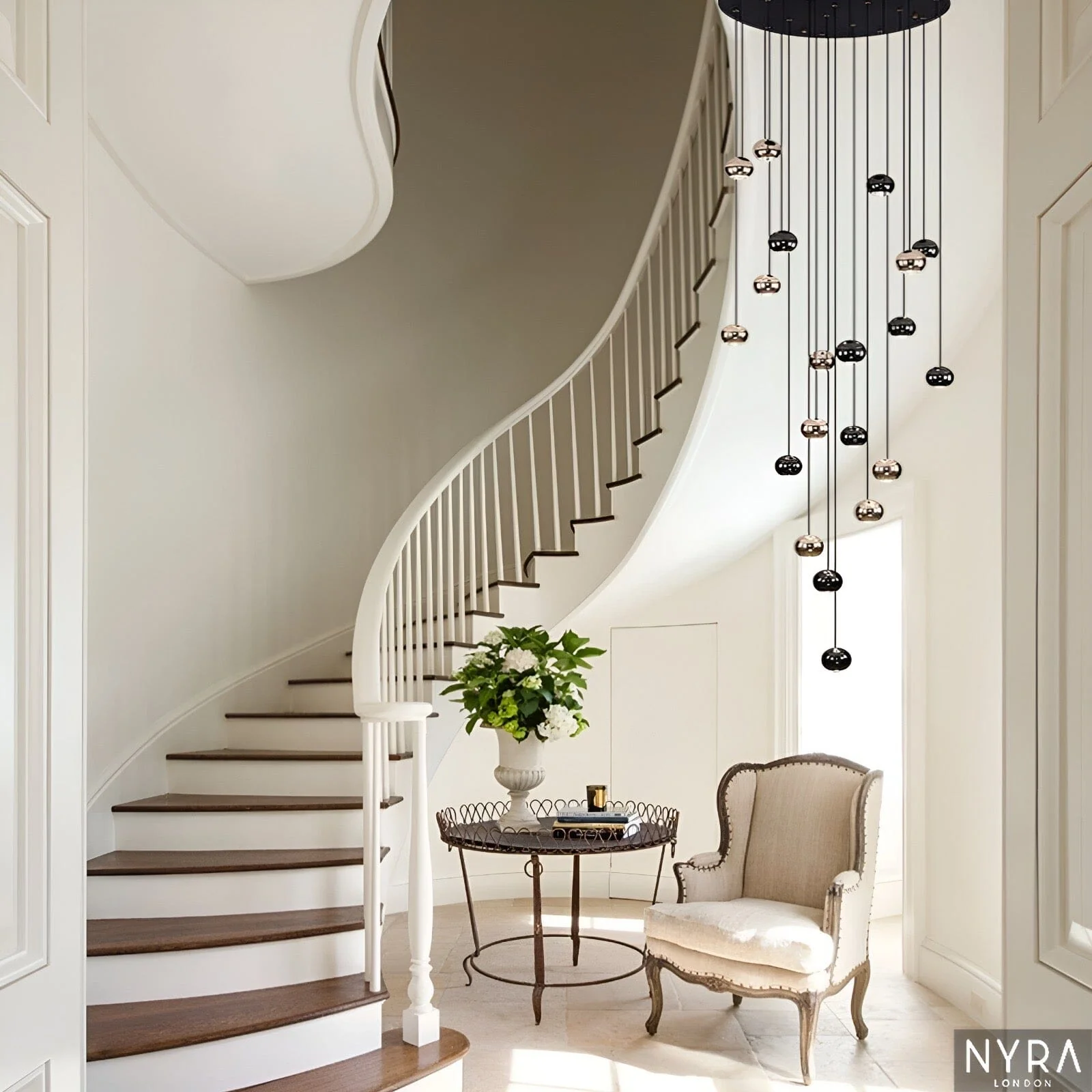 Glass Raindrop Chandelier - Image 17