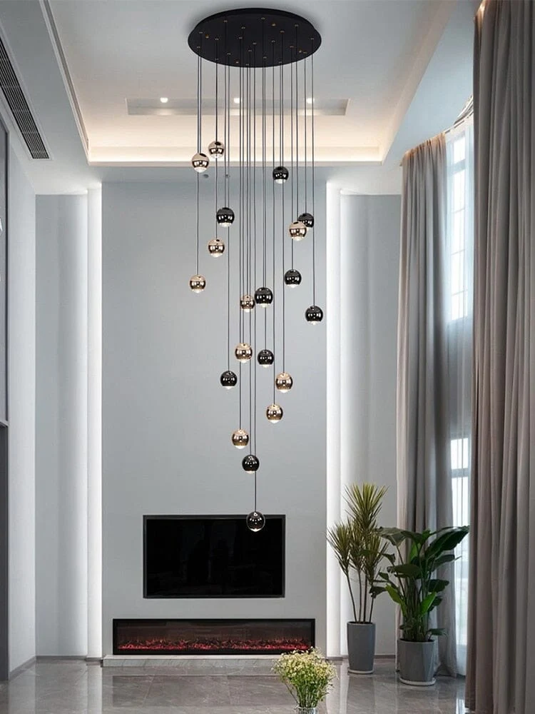 Glass Raindrop Chandelier - Image 23