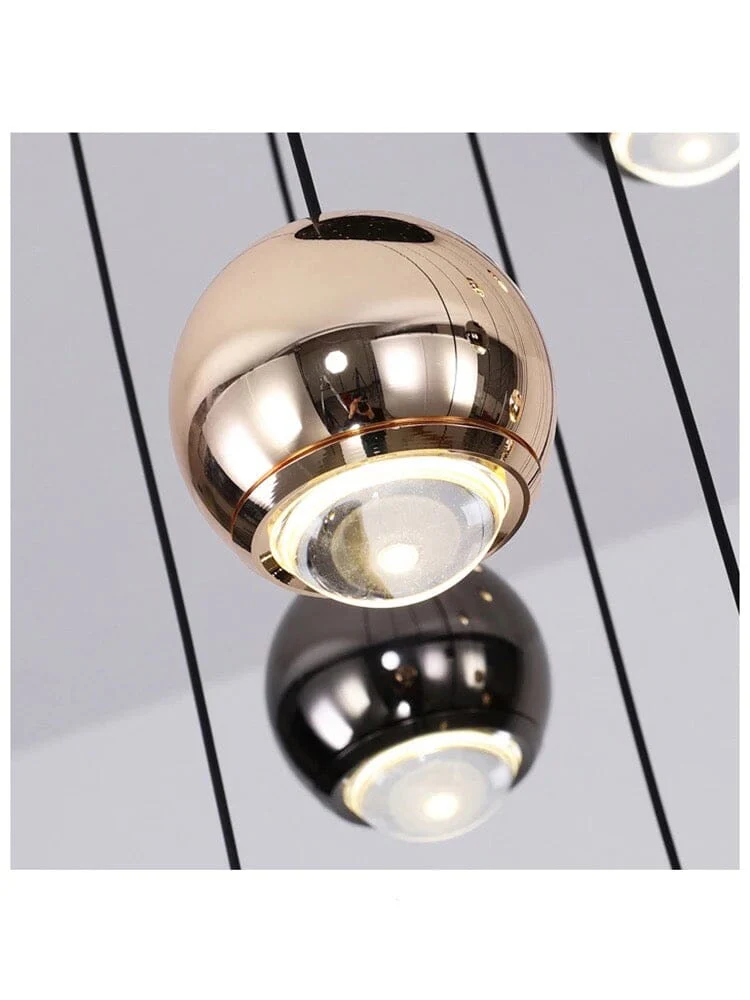 Glass Raindrop Chandelier - Image 9