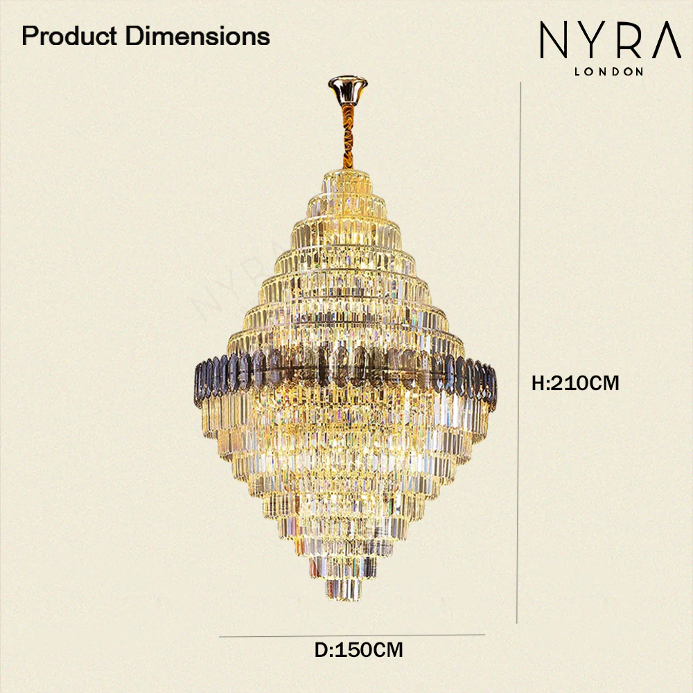 Anwar Crystal Chandelier - Image 10