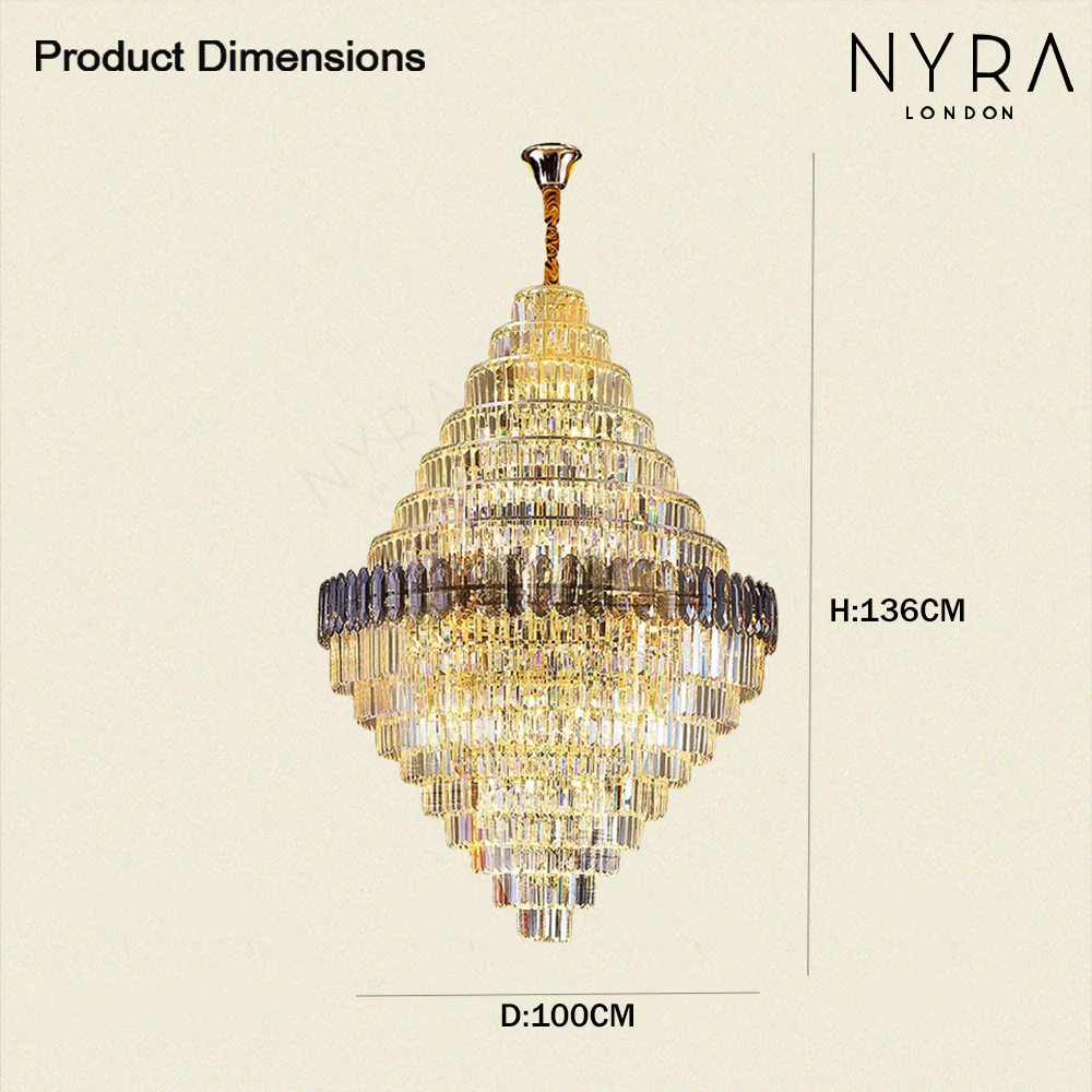 Anwar Crystal Chandelier - Image 14