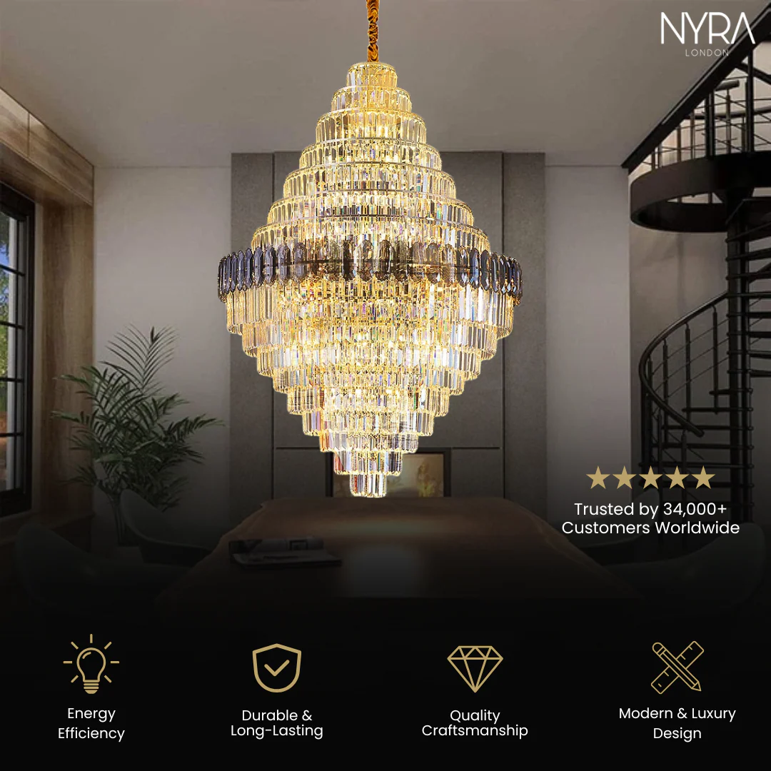 Anwar Crystal Chandelier - Image 3
