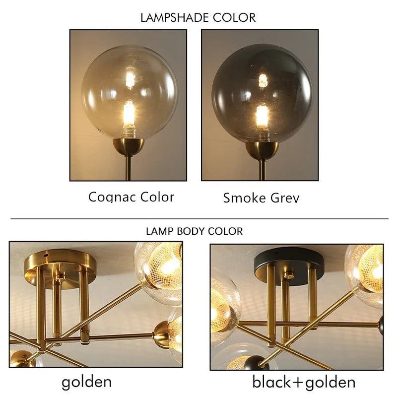 Piccadilly Glass Ball Chandelier - Image 10