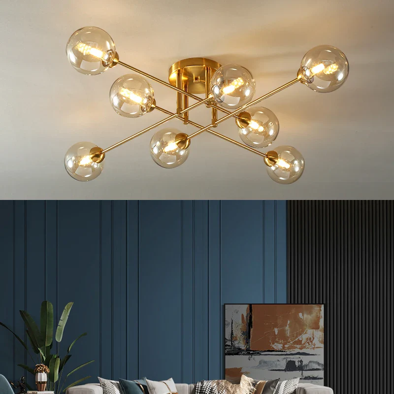 Piccadilly Glass Ball Chandelier - Image 8