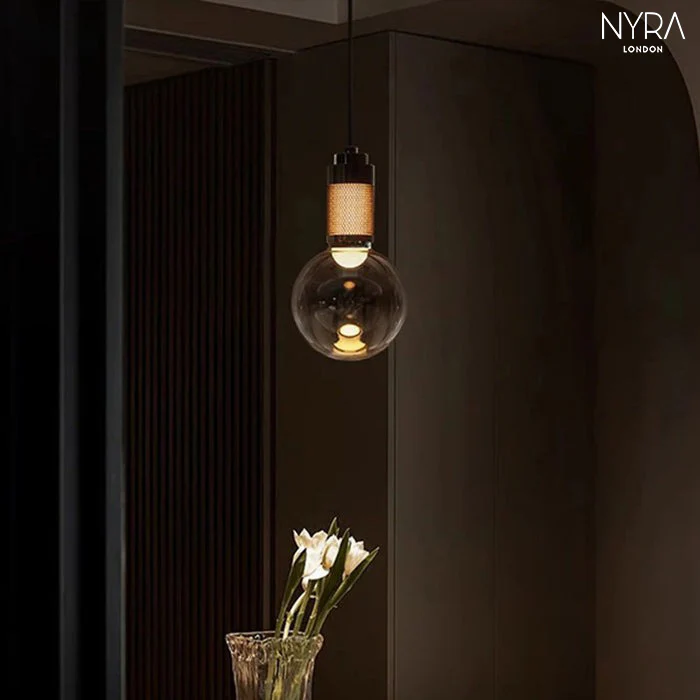 RAFFA Glass Pendant Light