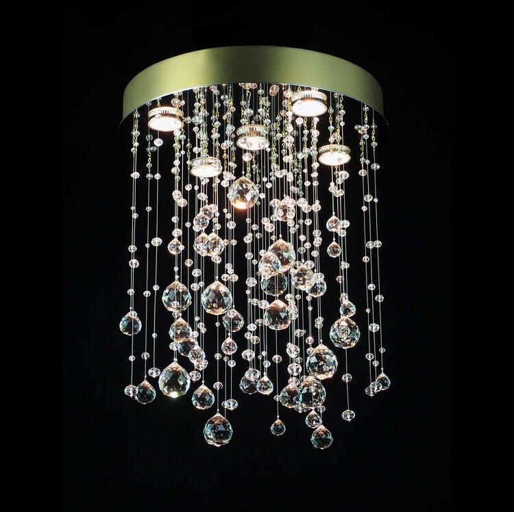 Rainfall Crystal Chandelier - Image 3