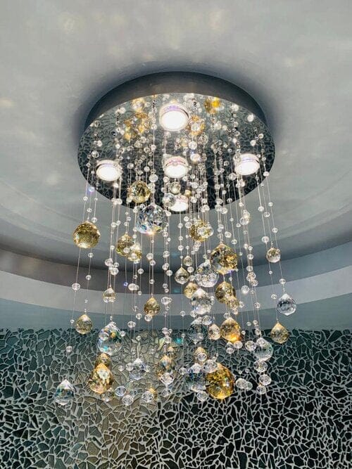 Rainfall Crystal Chandelier - Image 6