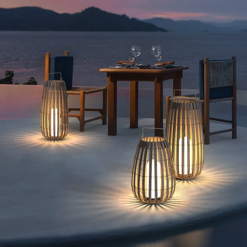 Lina Rattan Lantern - Image 7