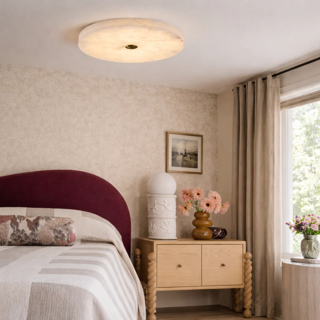 Rhea Alabaster Ceiling Light - Image 15