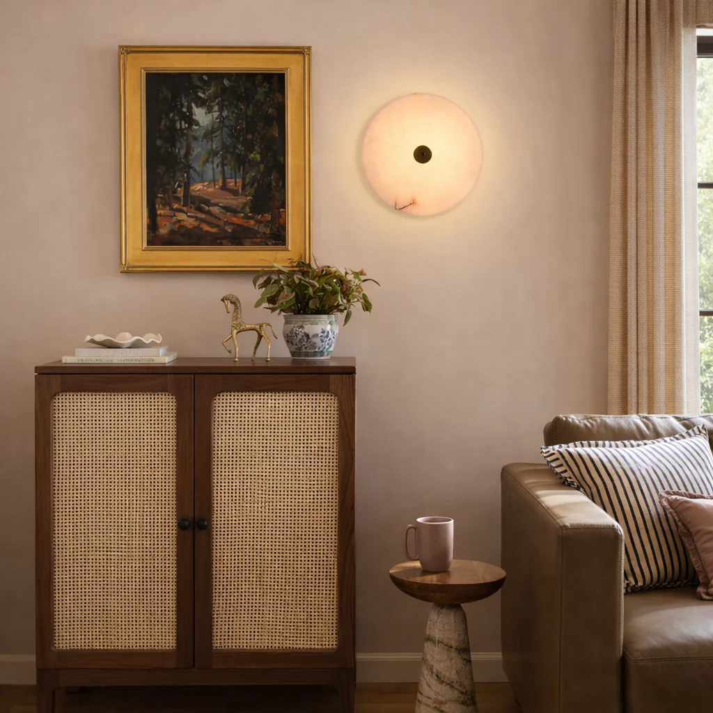 Rhea Alabaster Ceiling Light - Image 6