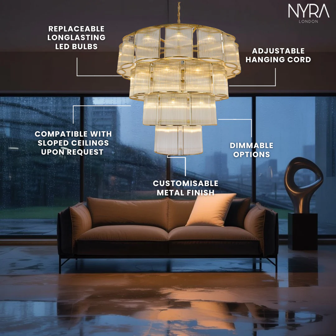 Riva Glass Pendant Light - Image 12