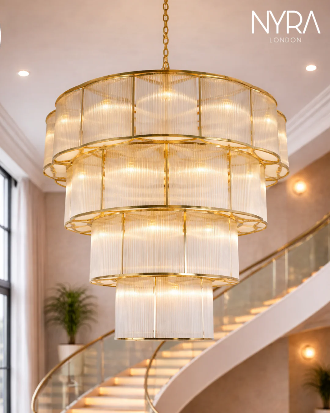 Riva Glass Pendant Light - Image 2