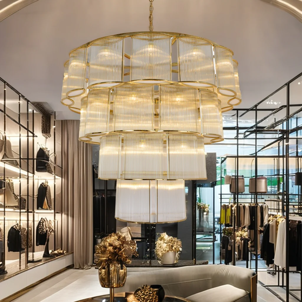 Riva Glass Pendant Light - Image 9