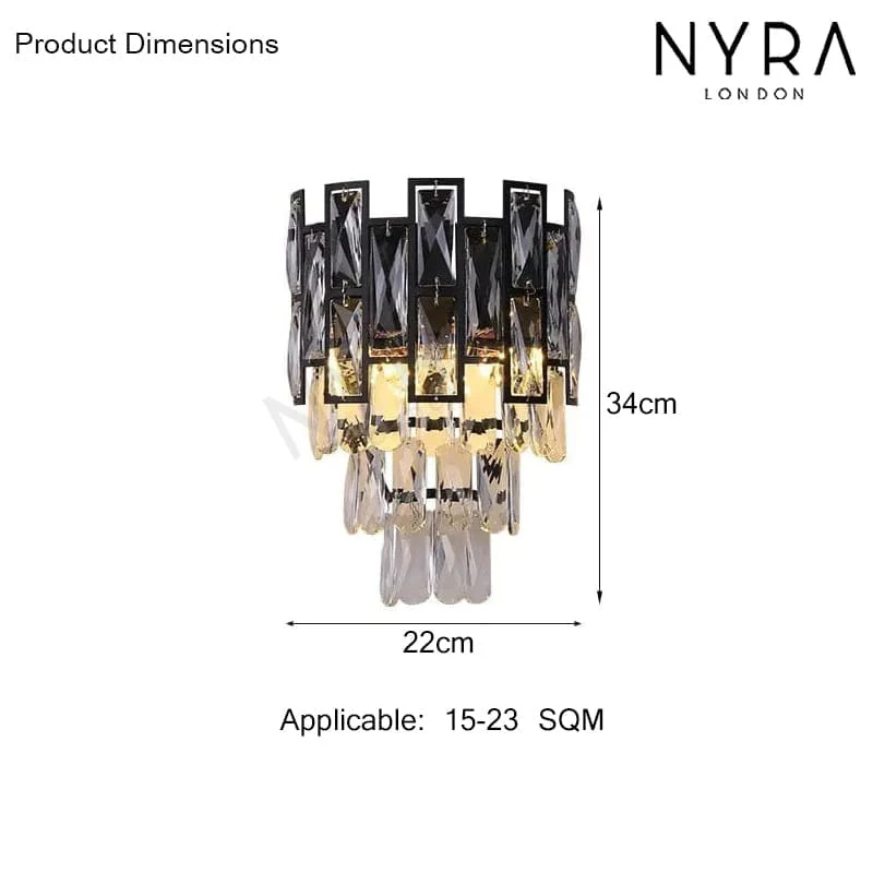 Rochelle Crystal Wall Lamps - Image 7