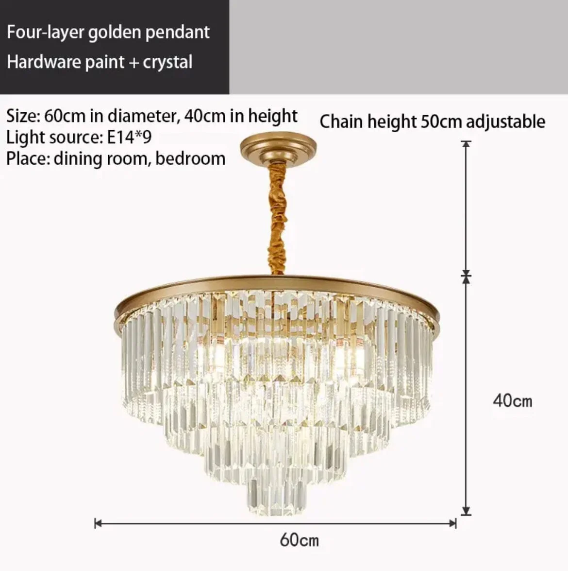 Quantum Ring Chandelier - Image 15