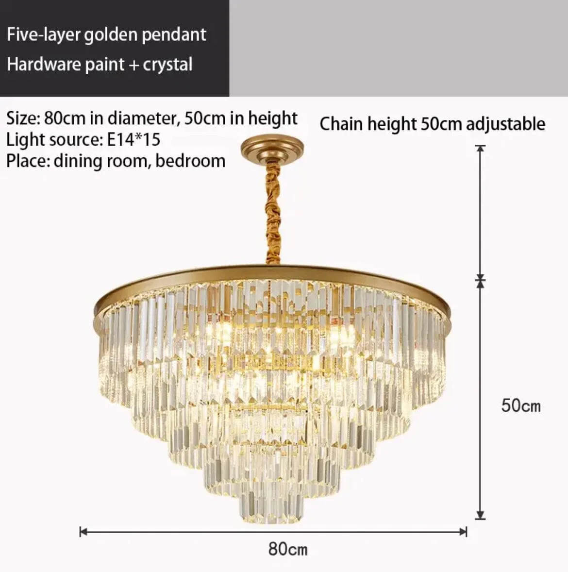Quantum Ring Chandelier - Image 16
